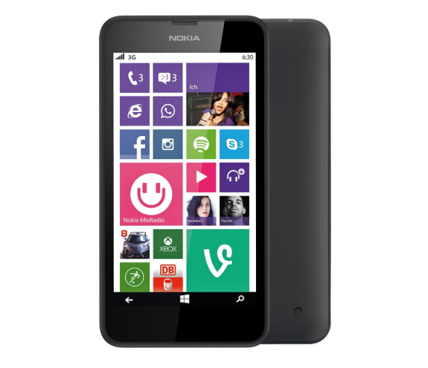 Nokia Lumia 630 Dual SIM czarny - 185240 - zdjęcie 6
